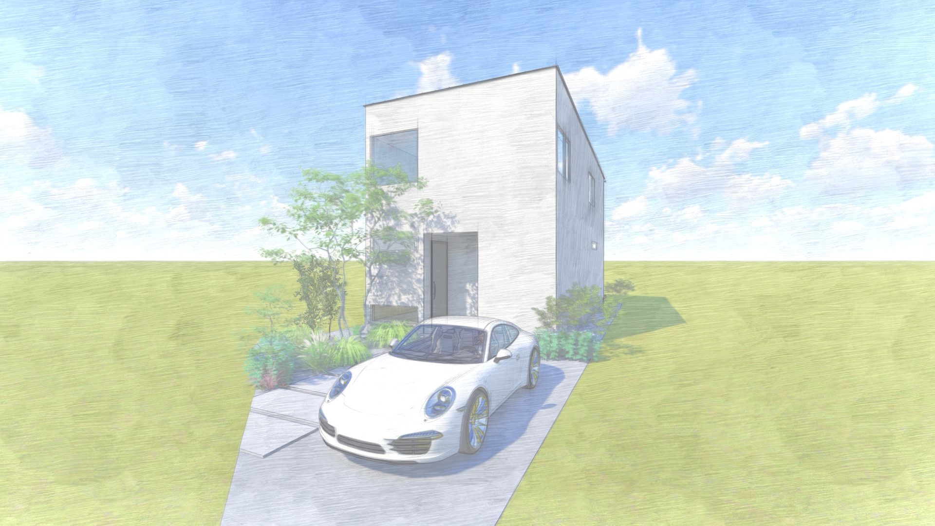 【素晴らしい眺望 】町田市東玉川学園1丁目 ｜ 新進気鋭の建築家と描く、開放感あふれる高台の暮らし