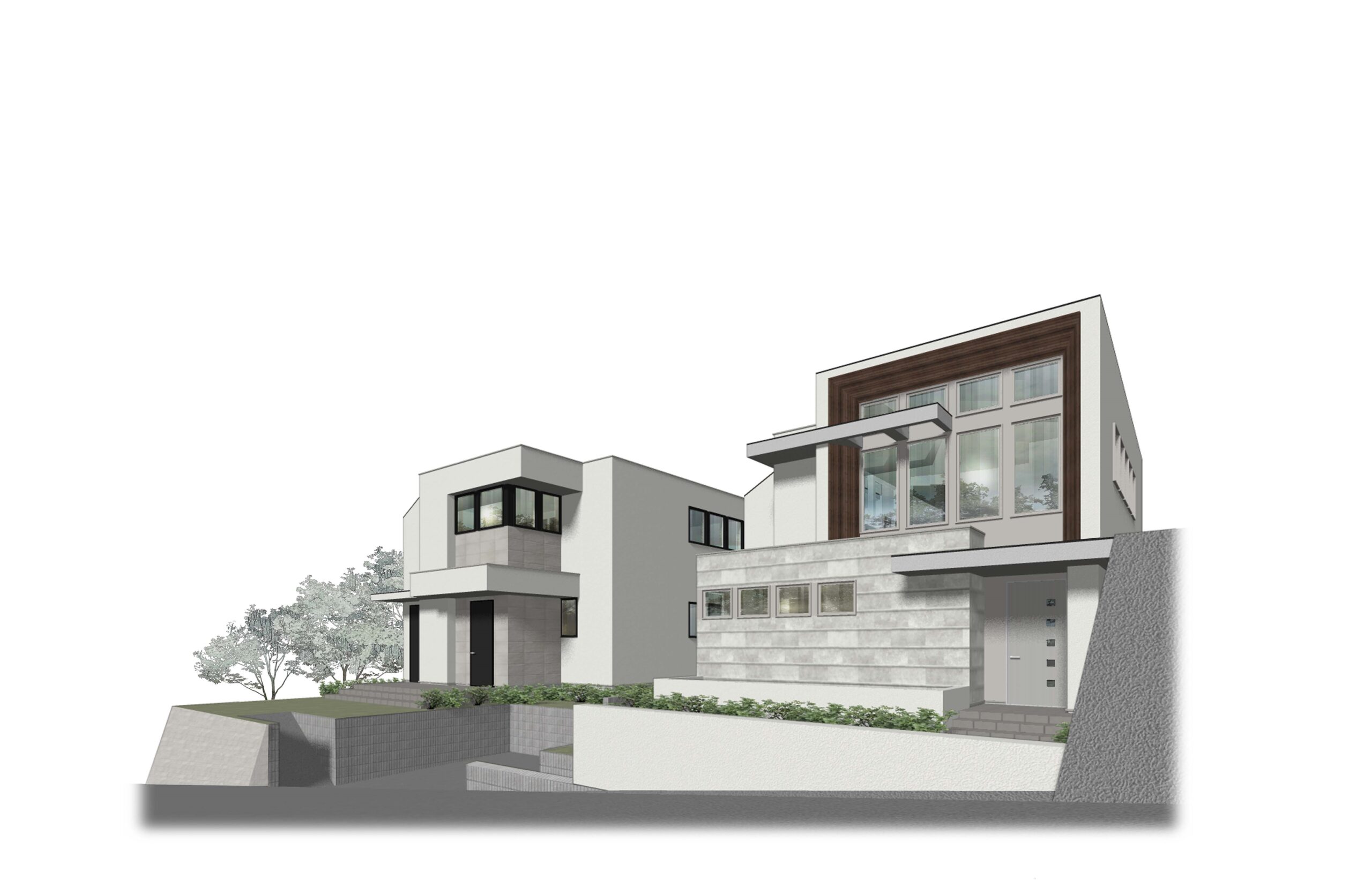 三ッ沢東町A区画　建築条件付き土地